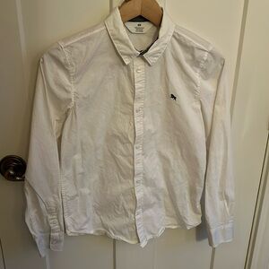 H&M white dress shirt, size 11–12